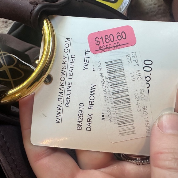 B makowsky yvette tassel bag - Picture 3 of 7